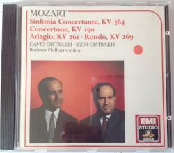 Sinfonia Concertante KV 364 / Concertone KV 190 / Adagio KV 261 / Rondo KV 269