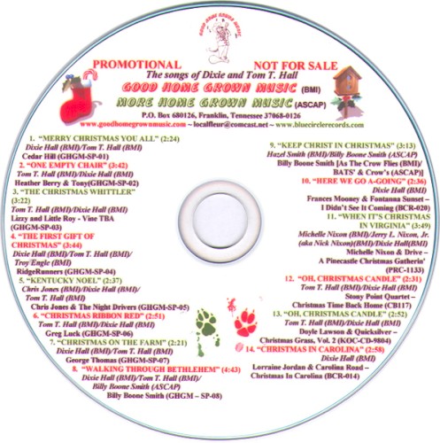 The Christmas Collection (The Songs of Dixie and Tom T. Hall)
