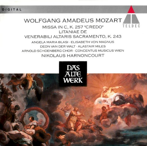 Missa in C, K. 257 "Credo" / Litaniae de Venerabili Altaris Sacramento, K.243