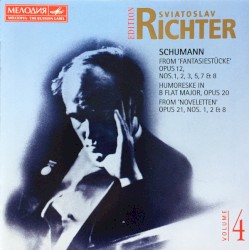 Sviatoslav Richter Edition, Volume 4: Schumann