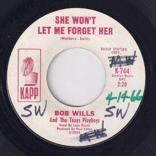 She Won't Let Me Forget Her / She's Killin' Me