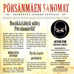 Pörsänmäen Sanomat: Tribuutti Jaakko Tepolle