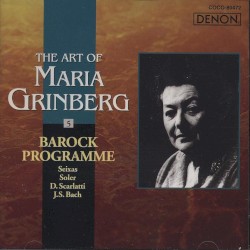 The Art of Maria Grinberg vol.5 - Barock Programme