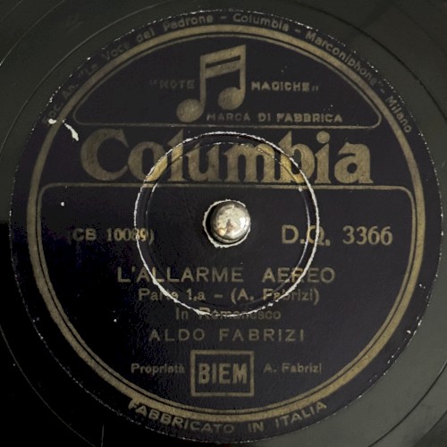 L’allarme aereo