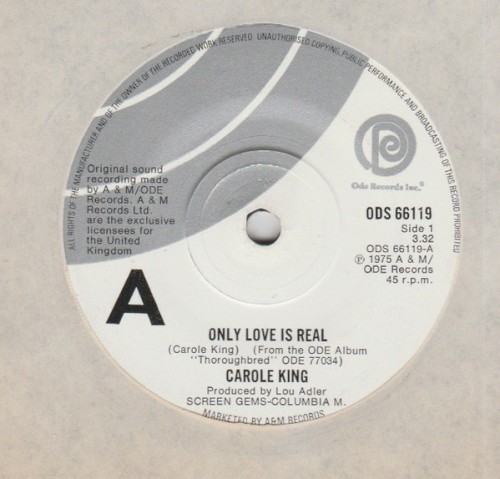 Only Love Is Real / Still Here Thinking of You