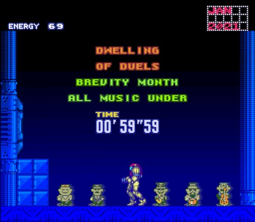 Dwelling of Duels 2021-01: Brevity Month