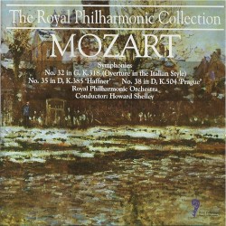 Symphony No. 32 "Overture in the Italian style" / Symphony No. 35 "Haffner" / Symphony No. 38 "Prague"