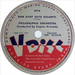 Peer Gynt Suite Exerpts / In the Boat / The Old Shoe