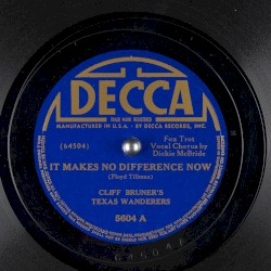 It Makes No Difference Now / I Hate to Lose You