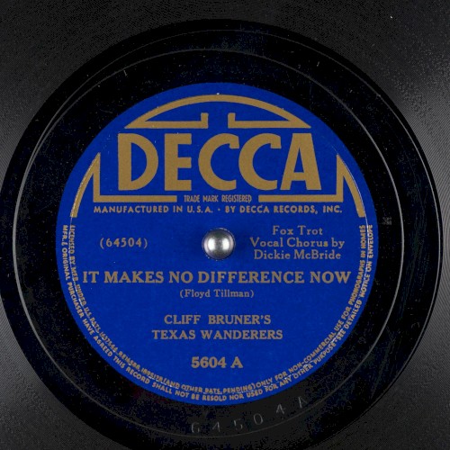 It Makes No Difference Now / I Hate to Lose You