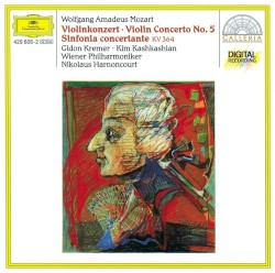 Violin Concerto no. 5 / Sinfonia Concertante KV 364