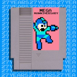 Mega Manniversary Cover - Bombman Stage
