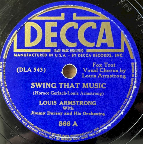 Swing That Music / Thankful