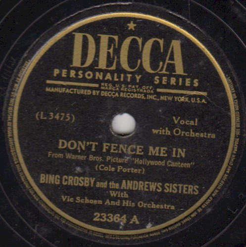 Don’t Fence Me In / The Three Caballeros