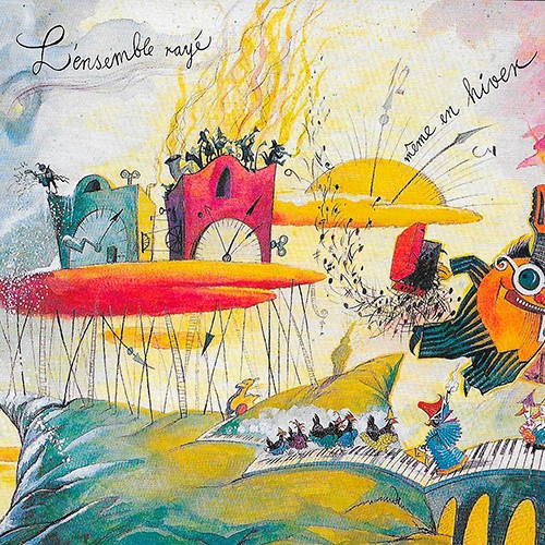 Même en hiver, comme un pinson dans l'eau