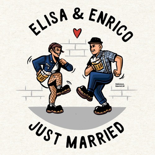 Elisa & Enrico Just Married