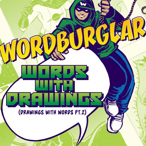 Words With Drawings B-W Secret Storigin