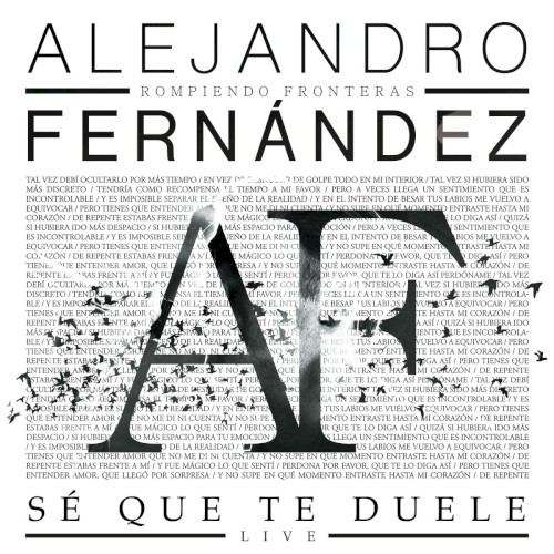 Sé que te duele (live)