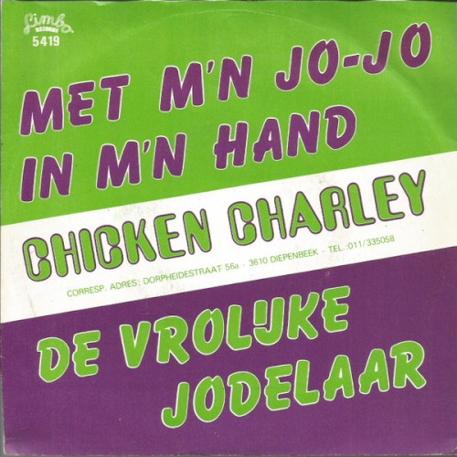 Met m’n jo‐jo in m’n hand