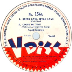 Speak Low, Speak Love / Close to You / The Whiffenpoof Song