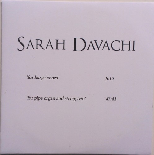 For Harpsichord / For Pipe Organ and String Trio