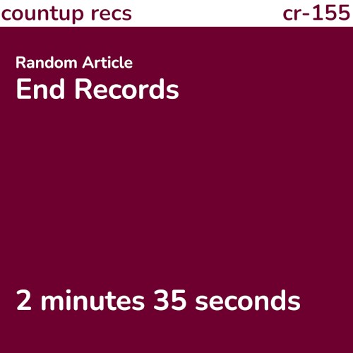 End Records
