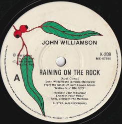 Raining on the Rock