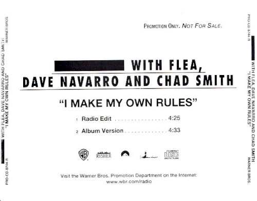 I Make My Own Rules
