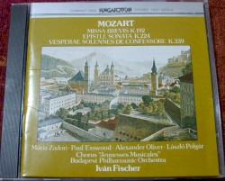 Missa brevis, K. 192 / Epistle sonata, K. 224 / Vesperae solennes de confessore, K. 339