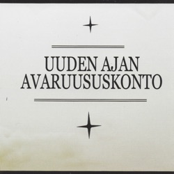 Uuden ajan avaruususkonto