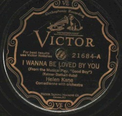 I Wanna Be Loved by You / Is There Anything Wrong in That?