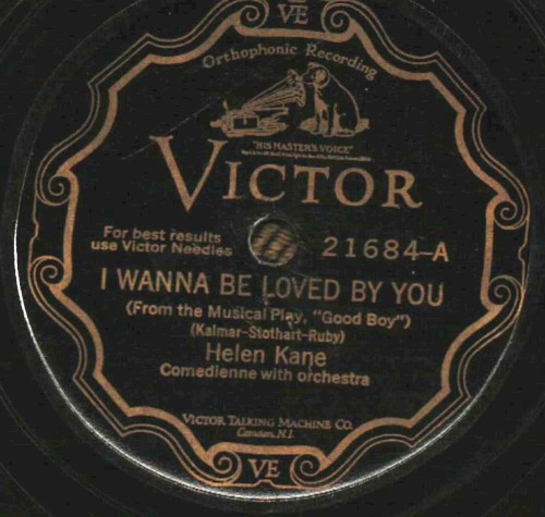 I Wanna Be Loved by You / Is There Anything Wrong in That?