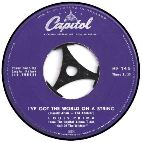 Pennies From Heaven / I've Got the World on a String
