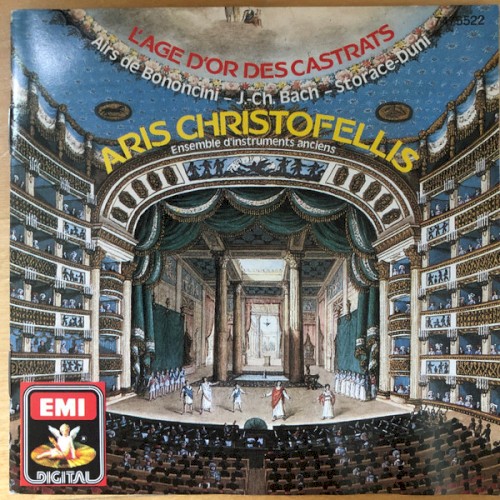 L'âge d'or des castrats: Airs de bononcini - J. Ch. Bach - Storace - Duni