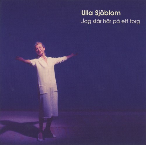 Jag står här på ett torg