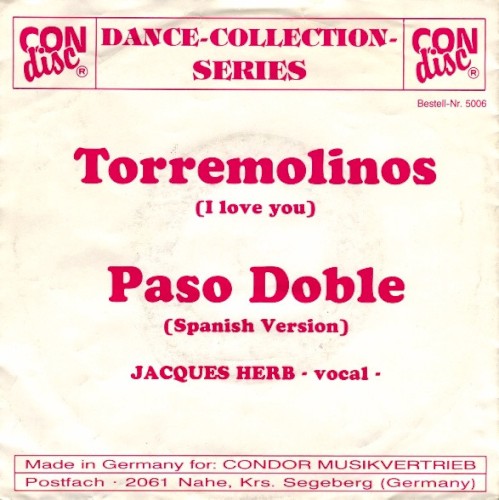 Torremolinos (I Love You) Paso Doble (Spanish version)