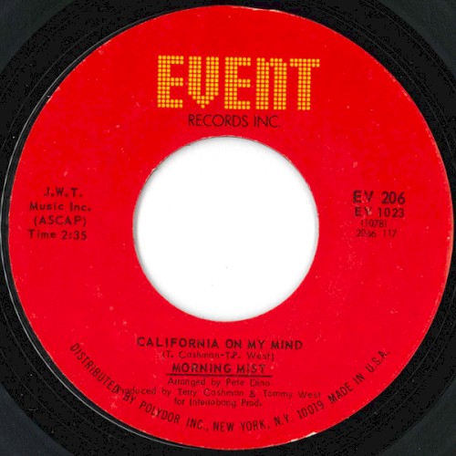 California On My Mind / All The Time It Was You