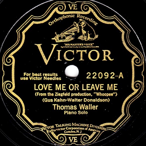 Love Me or Leave Me / I've Got a Feeling I'm Falling