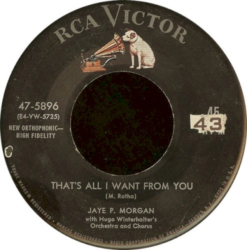That’s All I Want From You / Dawn