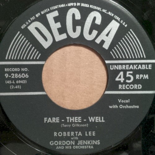 Fare - Thee - Well / Ill Wind