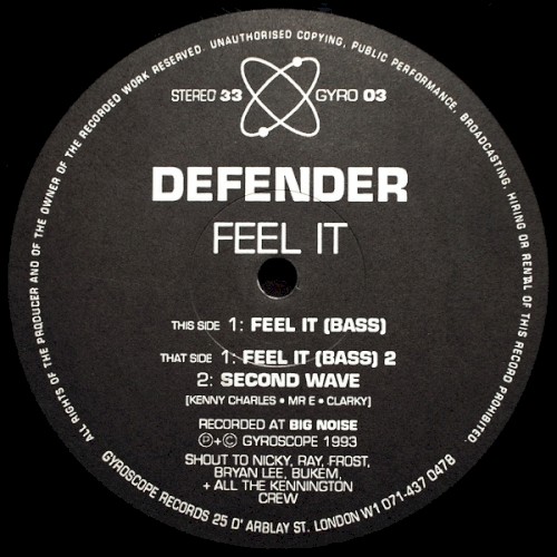 Feel It (Bass)