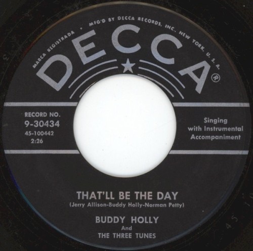 That’ll Be the Day / Rock Around With Ollie Vee