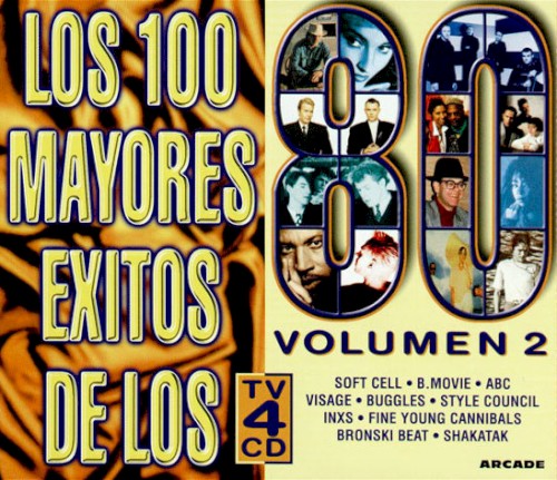 Los 100 mayores éxitos de los 80, volumen 2