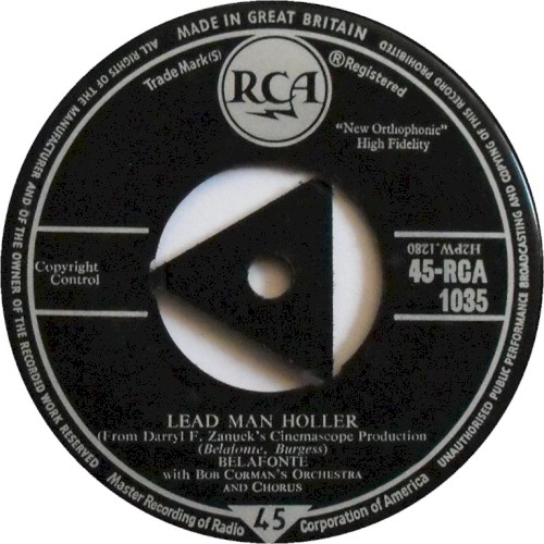 Lead Man Holler / Haiti Cherie