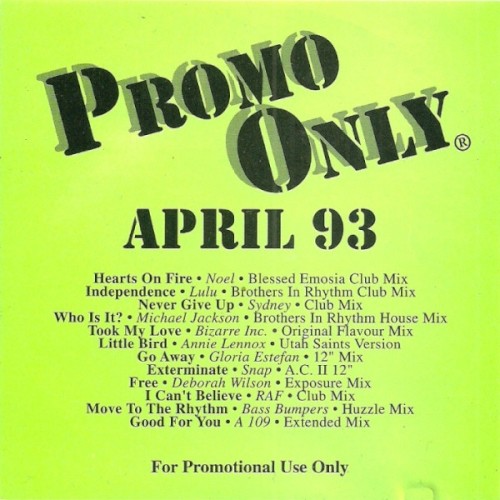 Promo Only: Mainstream Club, April 1993