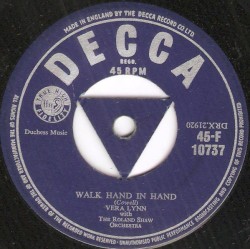 Walk Hand in Hand / Come Back to Me