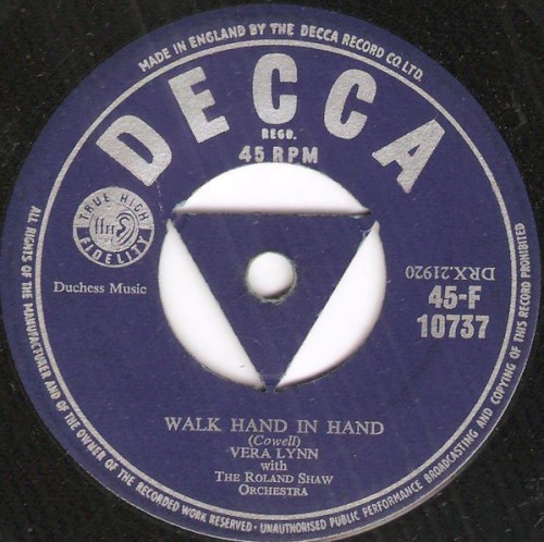 Walk Hand in Hand / Come Back to Me