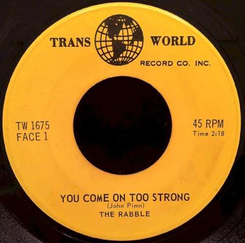 You Come On Too Strong / Golden Girl