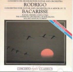 Rodrigo: Concerto de Aranjuez / Bacarisse: Guitar Concerto