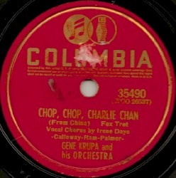 Chop, Chop, Charlie Chan / Love in My Heart